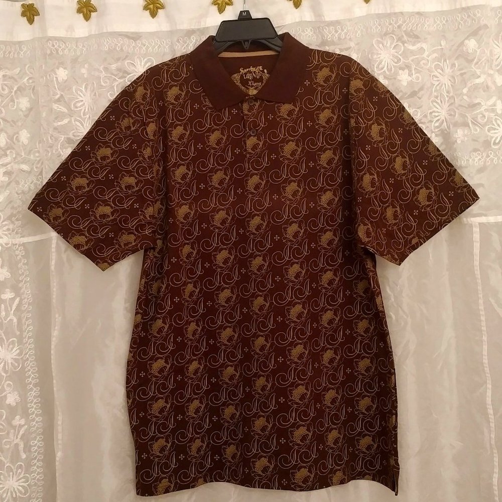 NWOT Men's Polo with Collar, Short Sleeves, XL, Business Casual